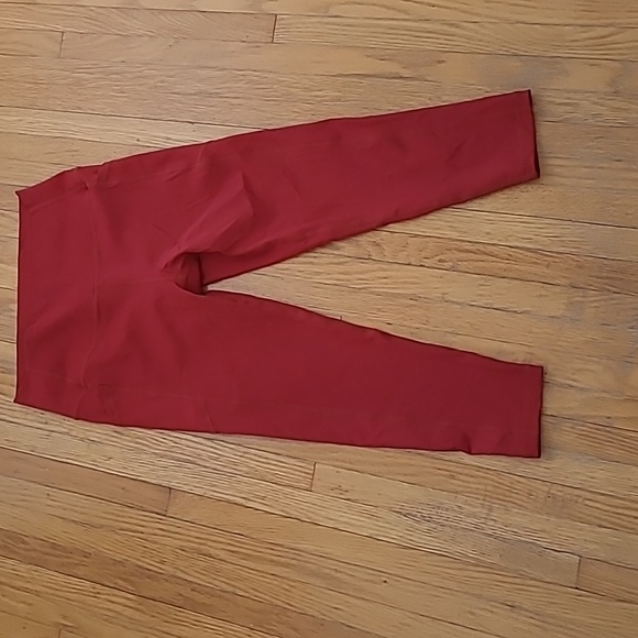 Zyia Brunt Rose Orange leggings - Picture 3 of 7